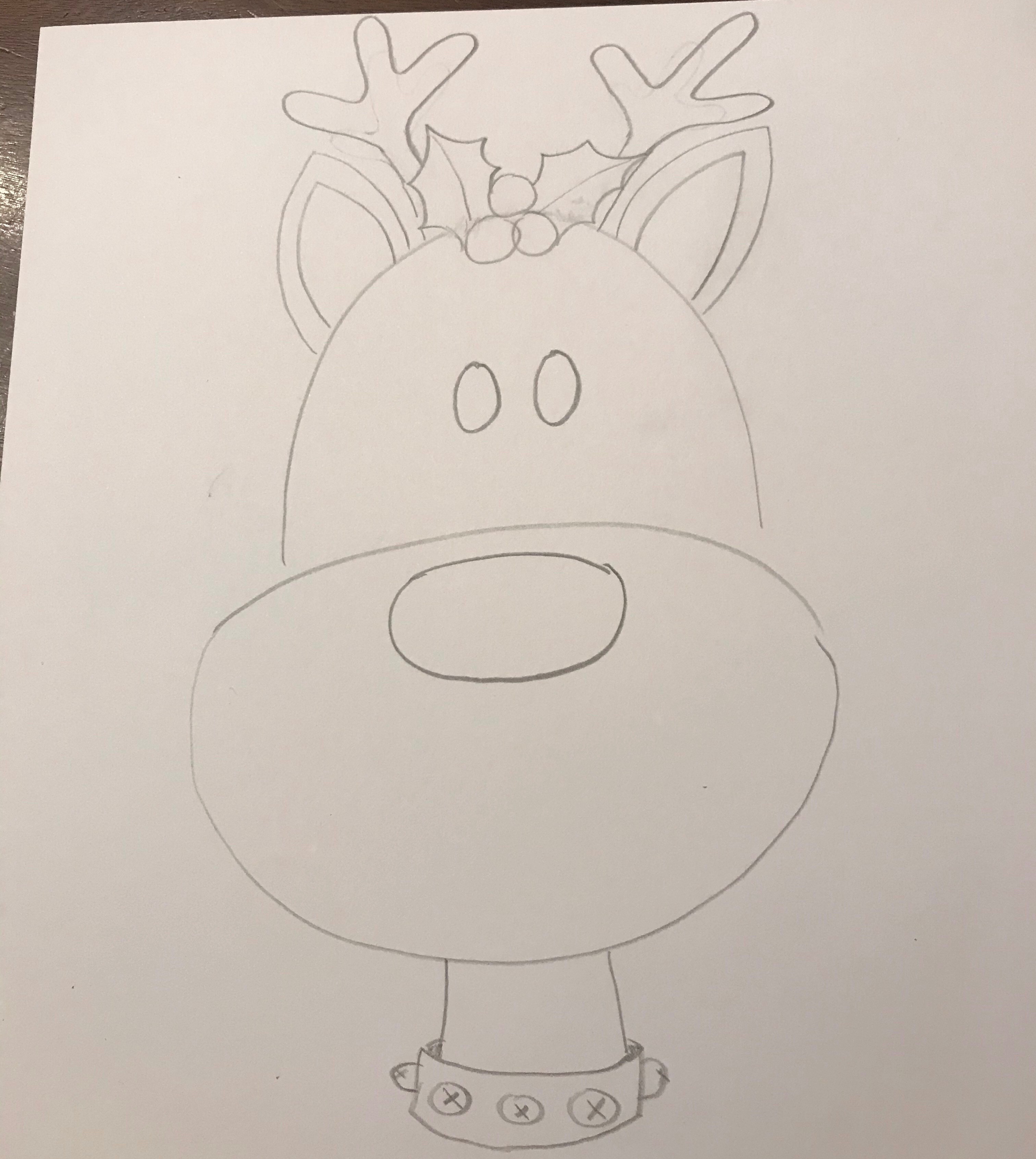 How to Draw a Reindeer | Design School